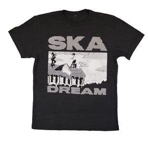 Ska Dream Jeff Rosenstock 420‎ Graphic T-Shirt Mens Small Black Heathered
